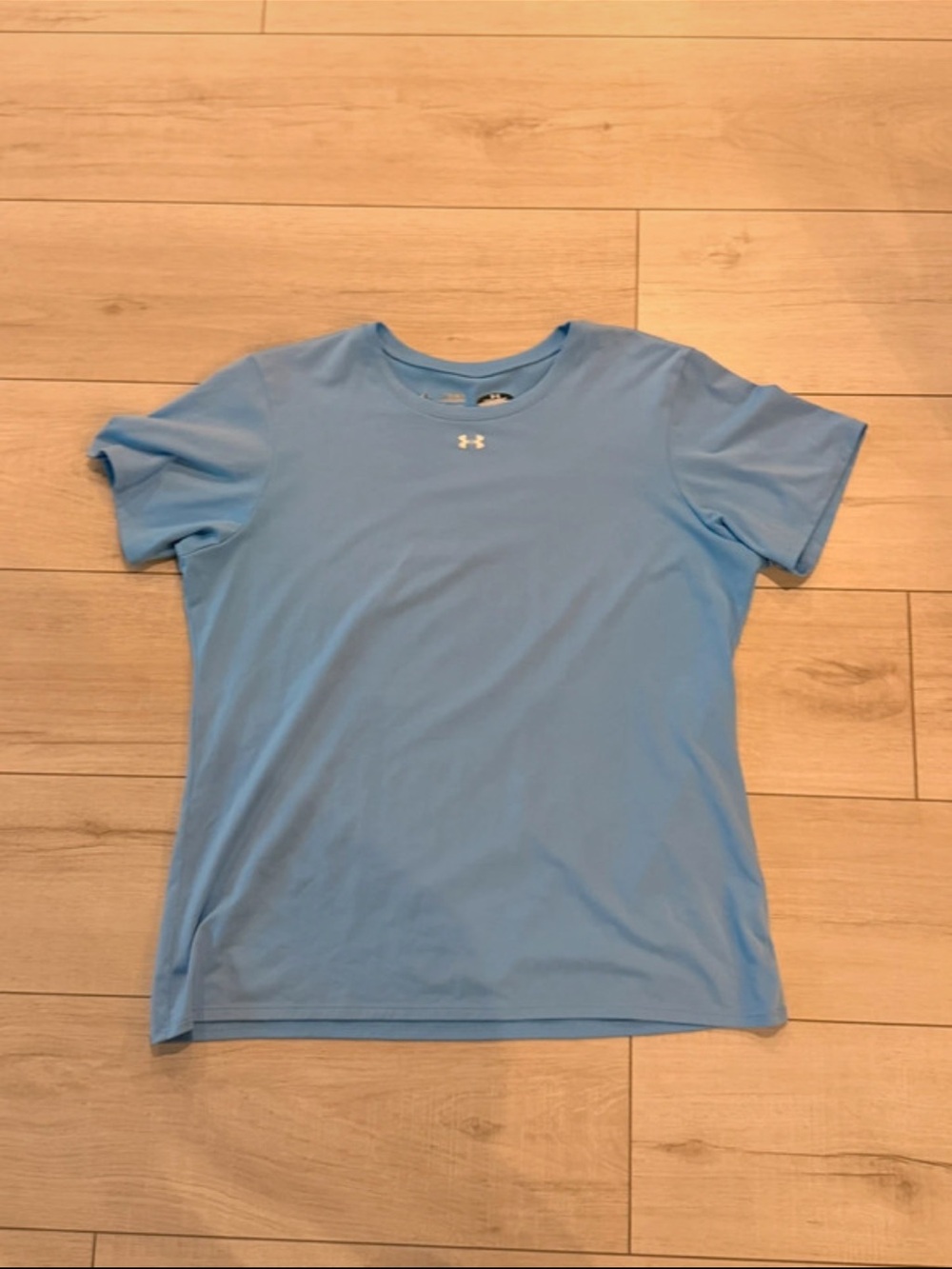 Under Armour Light Blue Boys' Short Sleeve Performance Tee